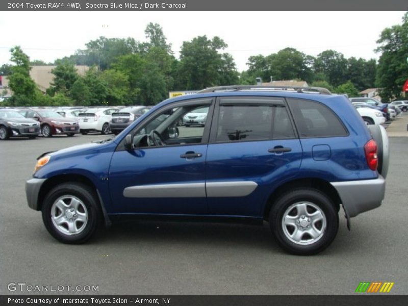 Spectra Blue Mica / Dark Charcoal 2004 Toyota RAV4 4WD