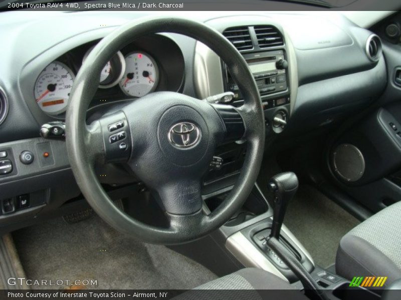 Spectra Blue Mica / Dark Charcoal 2004 Toyota RAV4 4WD