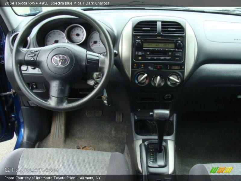 Spectra Blue Mica / Dark Charcoal 2004 Toyota RAV4 4WD