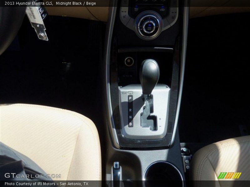Midnight Black / Beige 2013 Hyundai Elantra GLS