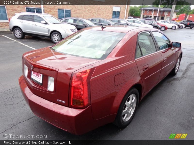 Infrared / Cashmere 2007 Cadillac CTS Sedan