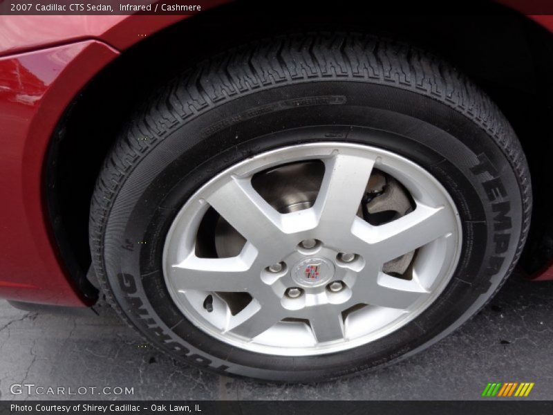 Infrared / Cashmere 2007 Cadillac CTS Sedan