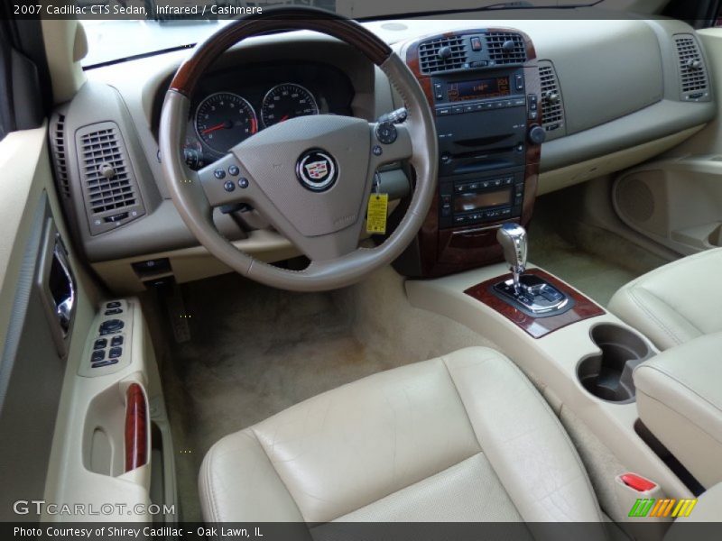 Infrared / Cashmere 2007 Cadillac CTS Sedan