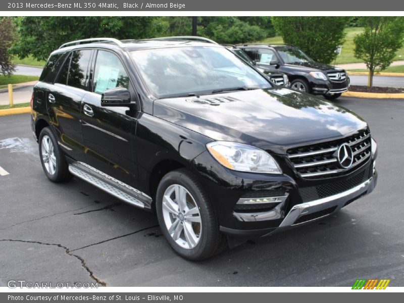 Black / Almond Beige 2013 Mercedes-Benz ML 350 4Matic