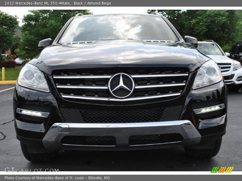 Black / Almond Beige 2013 Mercedes-Benz ML 350 4Matic