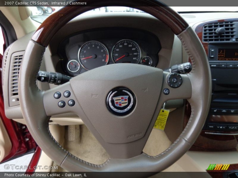 Infrared / Cashmere 2007 Cadillac CTS Sedan
