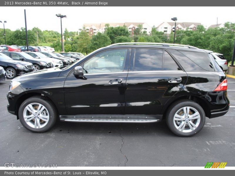 Black / Almond Beige 2013 Mercedes-Benz ML 350 4Matic