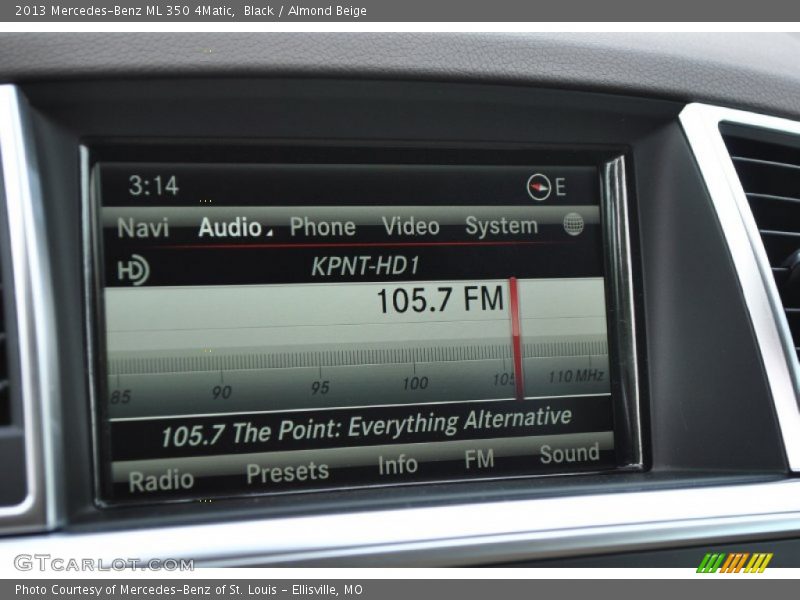 Black / Almond Beige 2013 Mercedes-Benz ML 350 4Matic