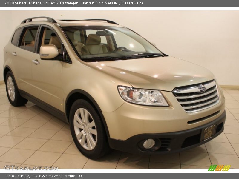 Harvest Gold Metallic / Desert Beige 2008 Subaru Tribeca Limited 7 Passenger