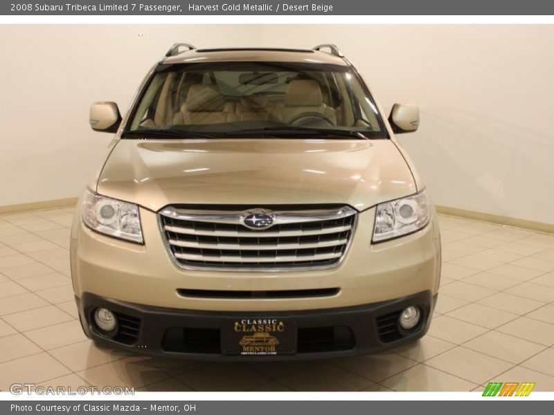 Harvest Gold Metallic / Desert Beige 2008 Subaru Tribeca Limited 7 Passenger