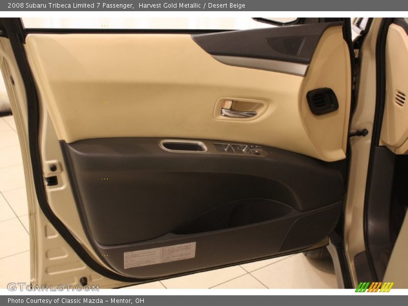 Harvest Gold Metallic / Desert Beige 2008 Subaru Tribeca Limited 7 Passenger