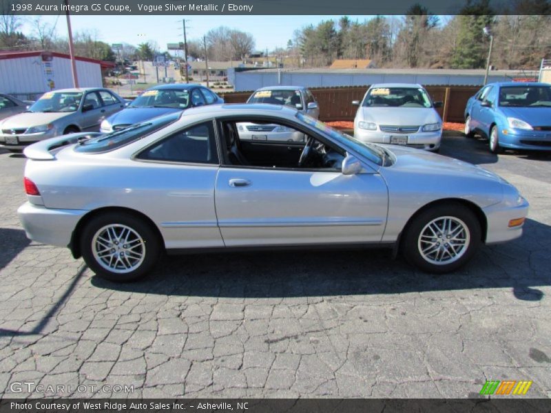 Vogue Silver Metallic / Ebony 1998 Acura Integra GS Coupe