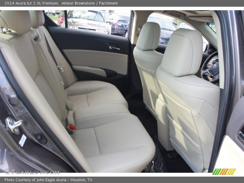 Rear Seat of 2014 ILX 2.0L Premium