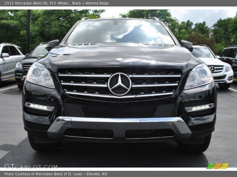 Black / Almond Beige 2013 Mercedes-Benz ML 350 4Matic