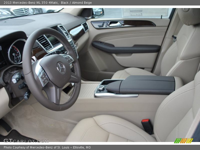 Black / Almond Beige 2013 Mercedes-Benz ML 350 4Matic