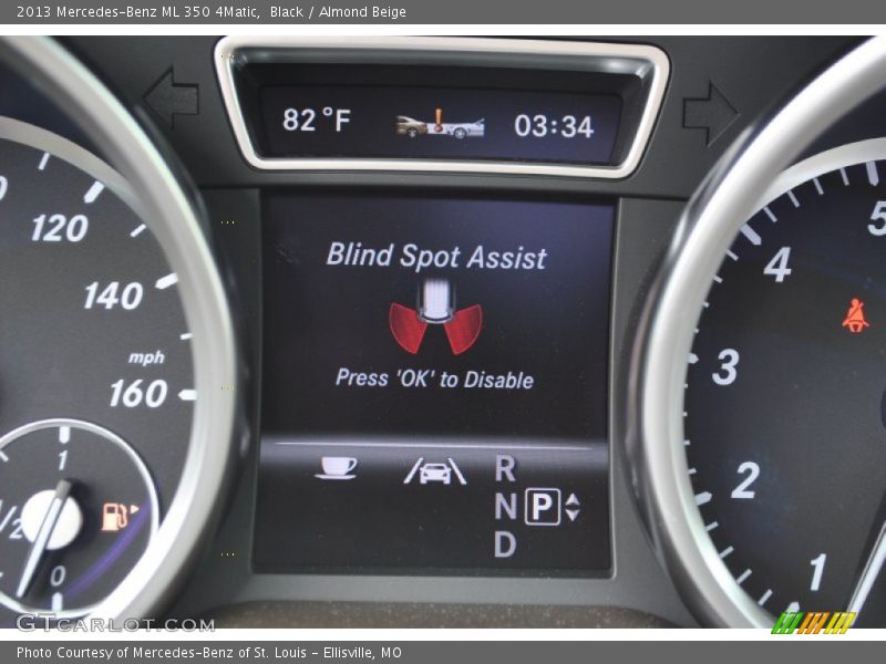 Black / Almond Beige 2013 Mercedes-Benz ML 350 4Matic