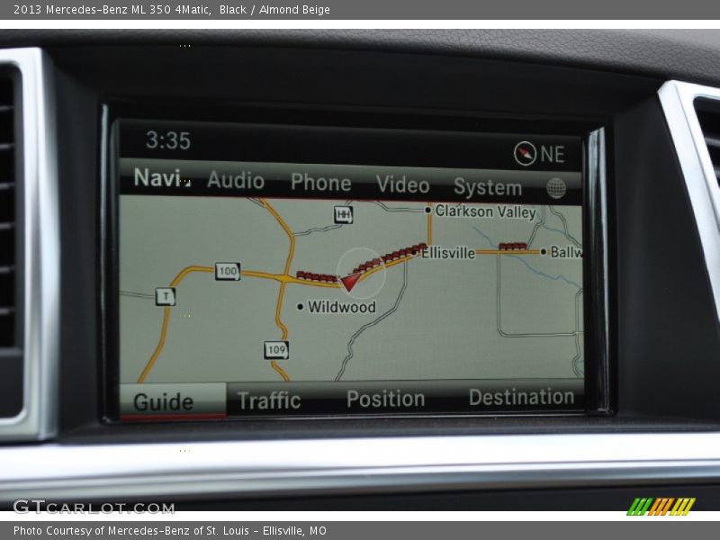 Black / Almond Beige 2013 Mercedes-Benz ML 350 4Matic