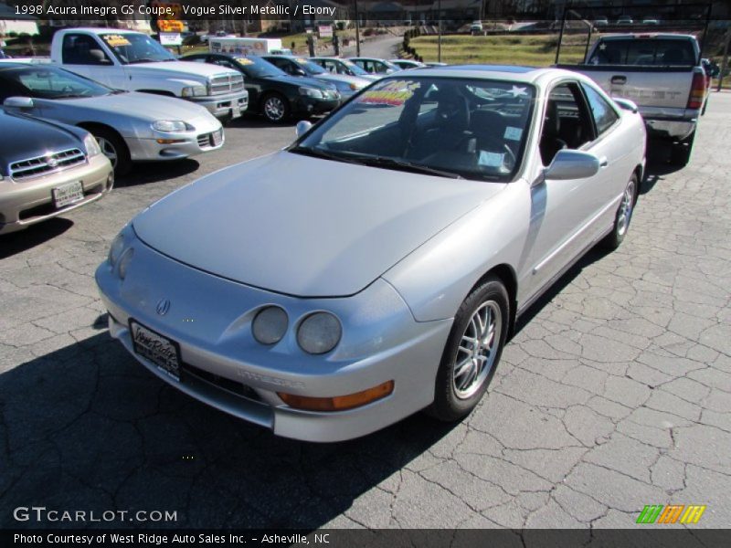 Vogue Silver Metallic / Ebony 1998 Acura Integra GS Coupe