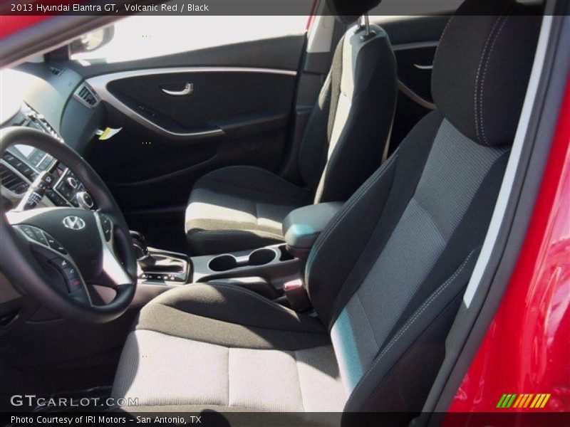 Volcanic Red / Black 2013 Hyundai Elantra GT
