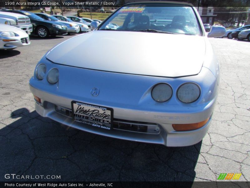 Vogue Silver Metallic / Ebony 1998 Acura Integra GS Coupe