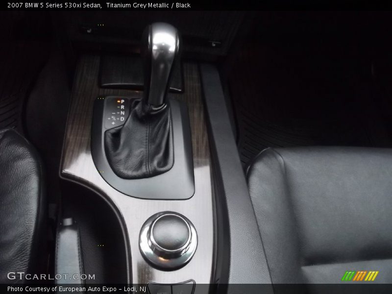 Titanium Grey Metallic / Black 2007 BMW 5 Series 530xi Sedan