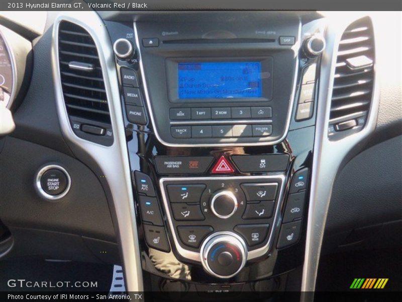 Volcanic Red / Black 2013 Hyundai Elantra GT