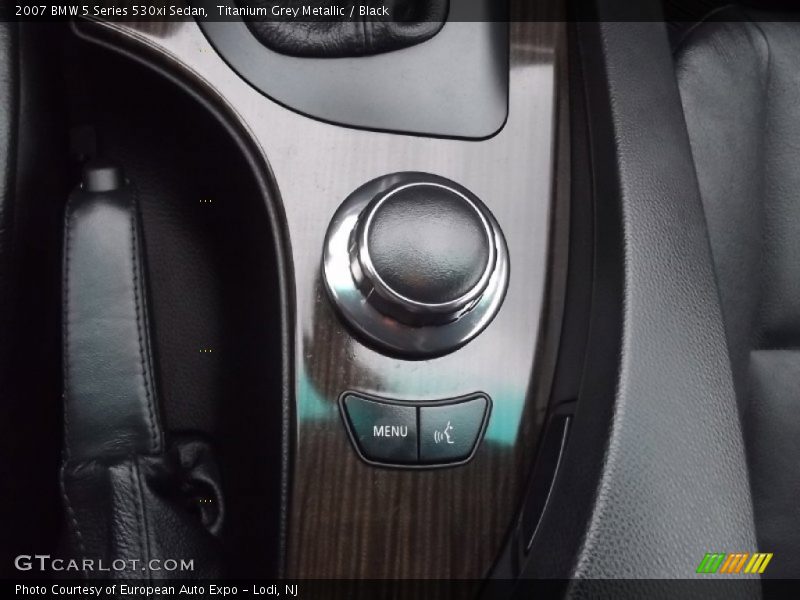 Titanium Grey Metallic / Black 2007 BMW 5 Series 530xi Sedan