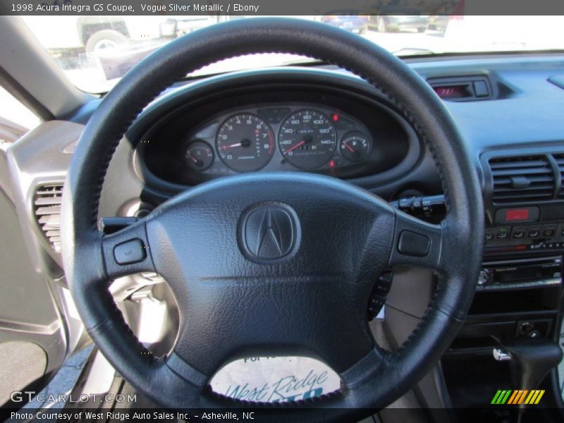 Vogue Silver Metallic / Ebony 1998 Acura Integra GS Coupe