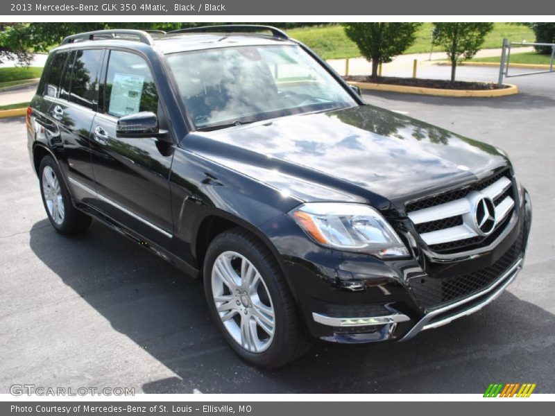 Black / Black 2013 Mercedes-Benz GLK 350 4Matic