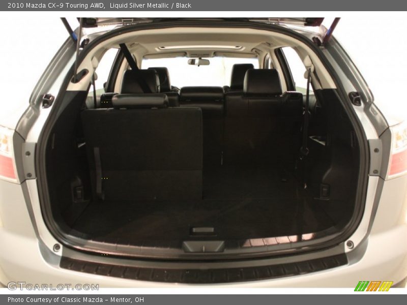 Liquid Silver Metallic / Black 2010 Mazda CX-9 Touring AWD
