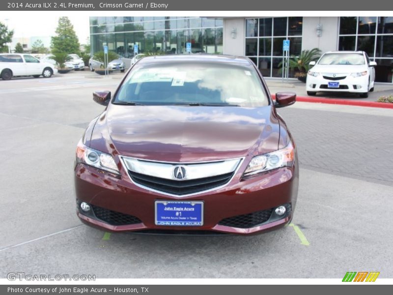 Crimson Garnet / Ebony 2014 Acura ILX 2.4L Premium