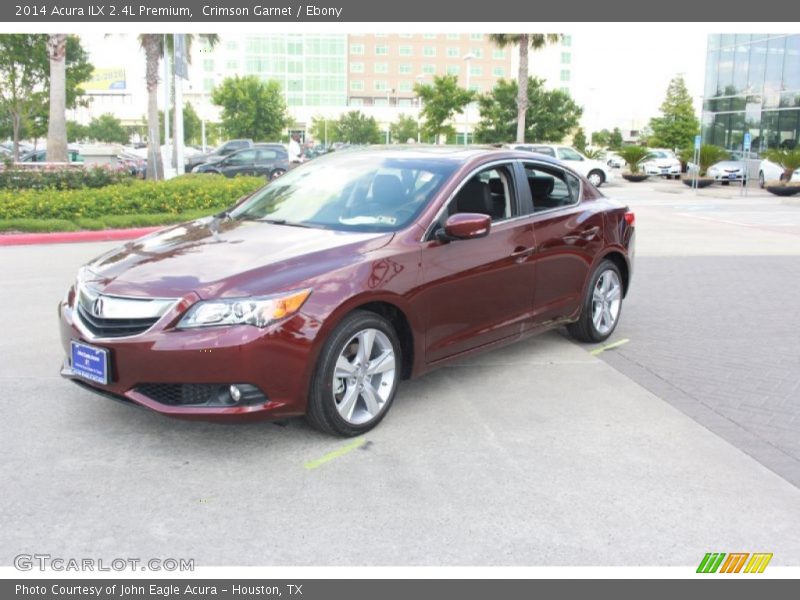 Crimson Garnet / Ebony 2014 Acura ILX 2.4L Premium