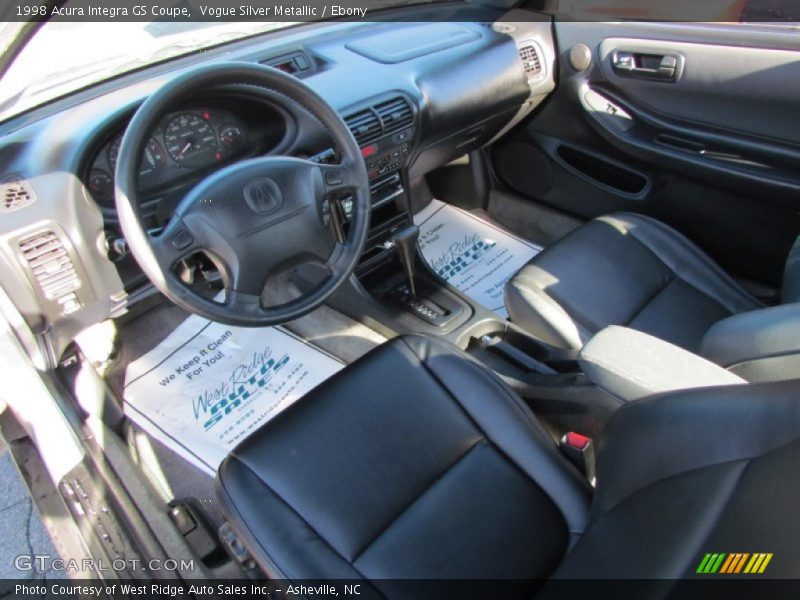 Vogue Silver Metallic / Ebony 1998 Acura Integra GS Coupe