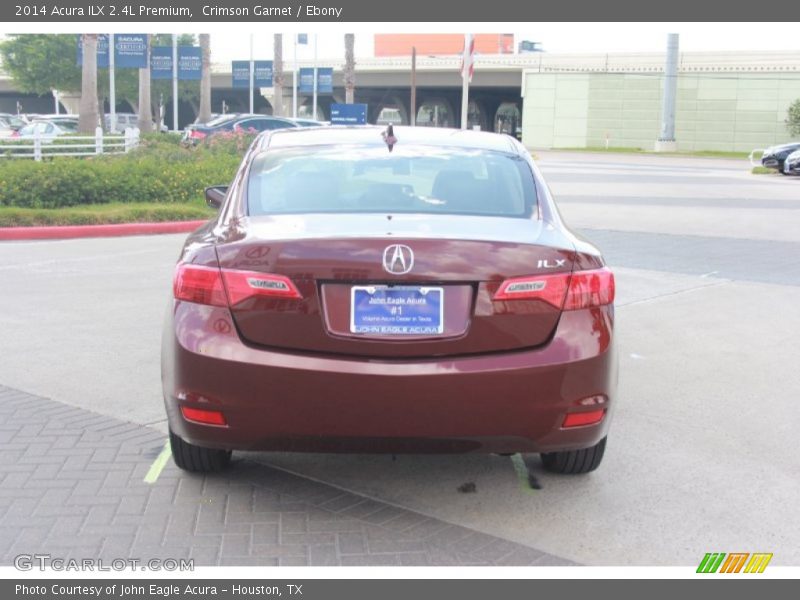 Crimson Garnet / Ebony 2014 Acura ILX 2.4L Premium