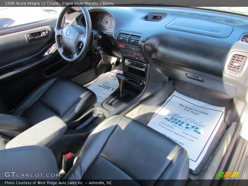Vogue Silver Metallic / Ebony 1998 Acura Integra GS Coupe