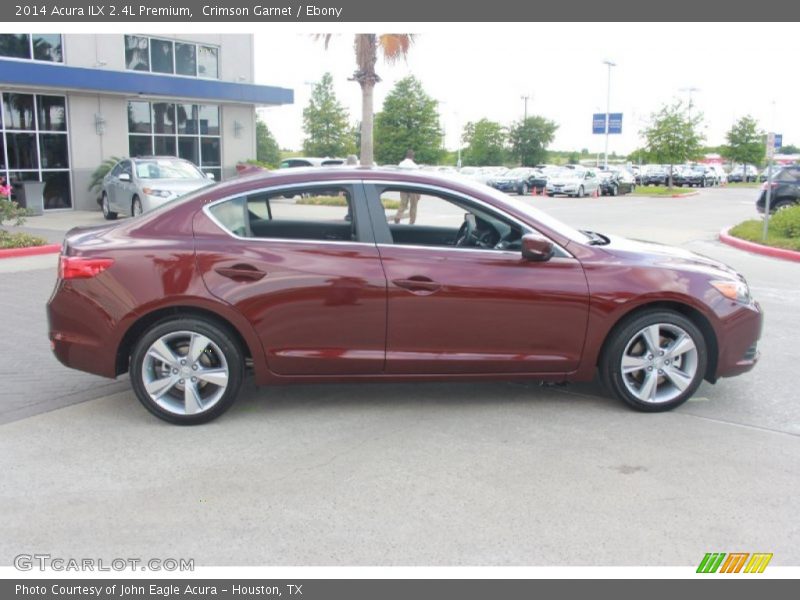 Crimson Garnet / Ebony 2014 Acura ILX 2.4L Premium