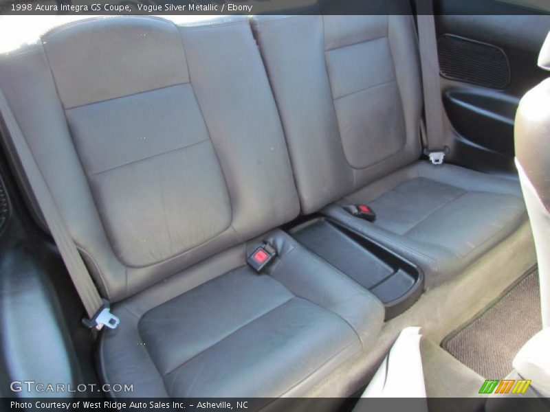 Rear Seat of 1998 Integra GS Coupe