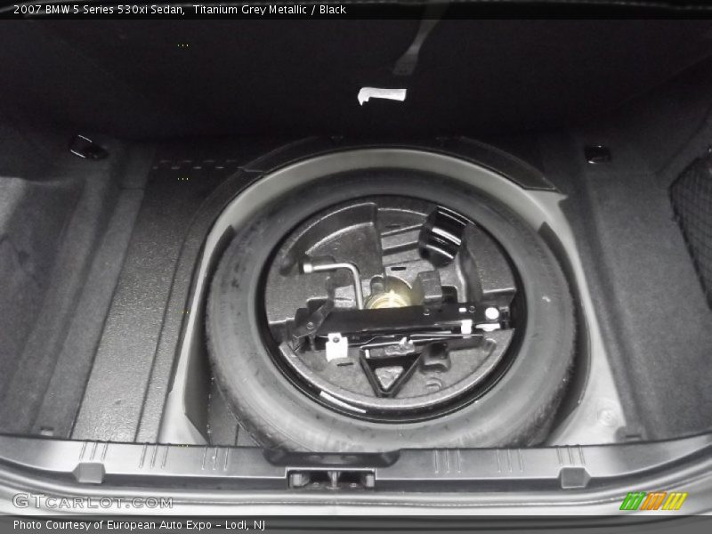 Titanium Grey Metallic / Black 2007 BMW 5 Series 530xi Sedan