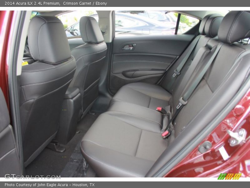 Rear Seat of 2014 ILX 2.4L Premium