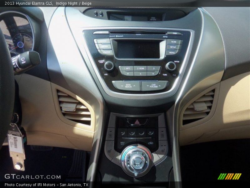 Indigo Night / Beige 2013 Hyundai Elantra GLS