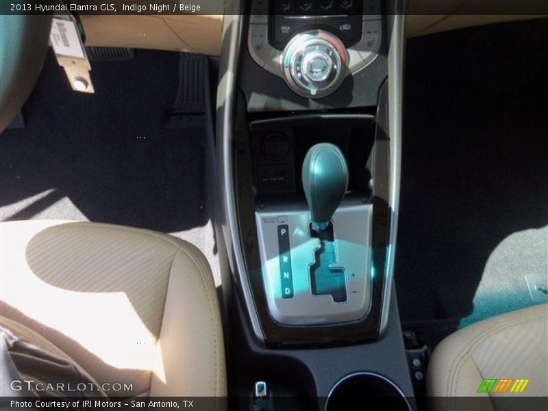 Indigo Night / Beige 2013 Hyundai Elantra GLS