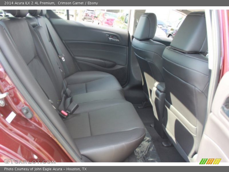Rear Seat of 2014 ILX 2.4L Premium