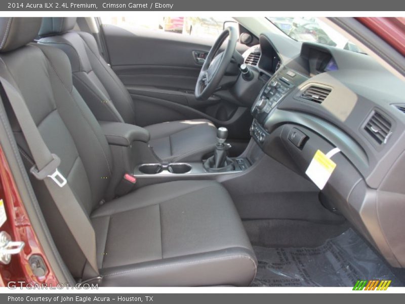 Crimson Garnet / Ebony 2014 Acura ILX 2.4L Premium