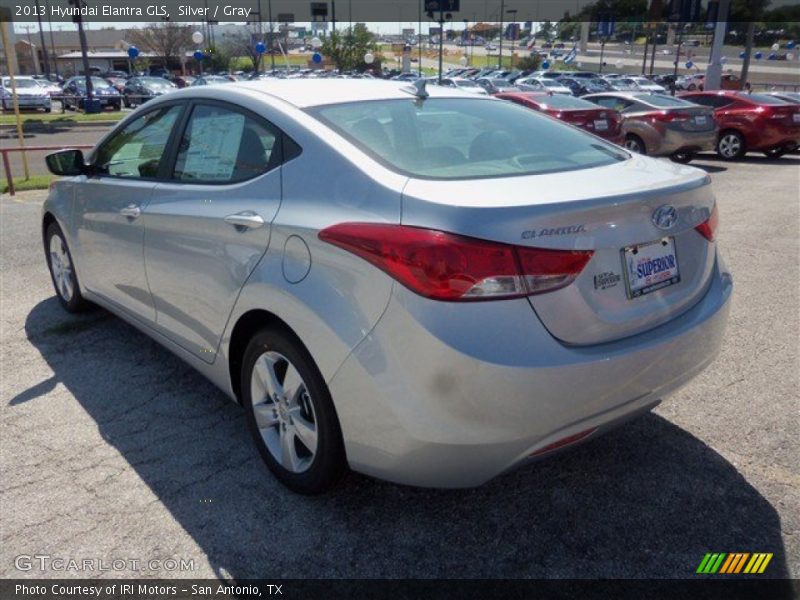 Silver / Gray 2013 Hyundai Elantra GLS