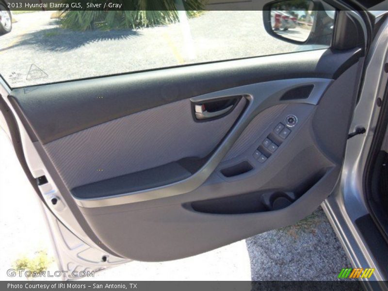 Silver / Gray 2013 Hyundai Elantra GLS