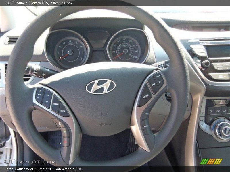 Silver / Gray 2013 Hyundai Elantra GLS