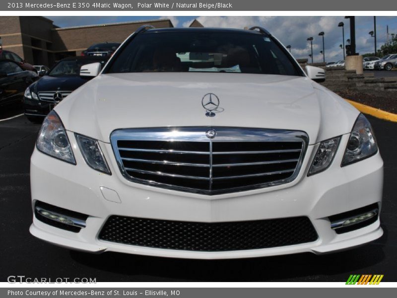 Polar White / Natural Beige/Black 2013 Mercedes-Benz E 350 4Matic Wagon