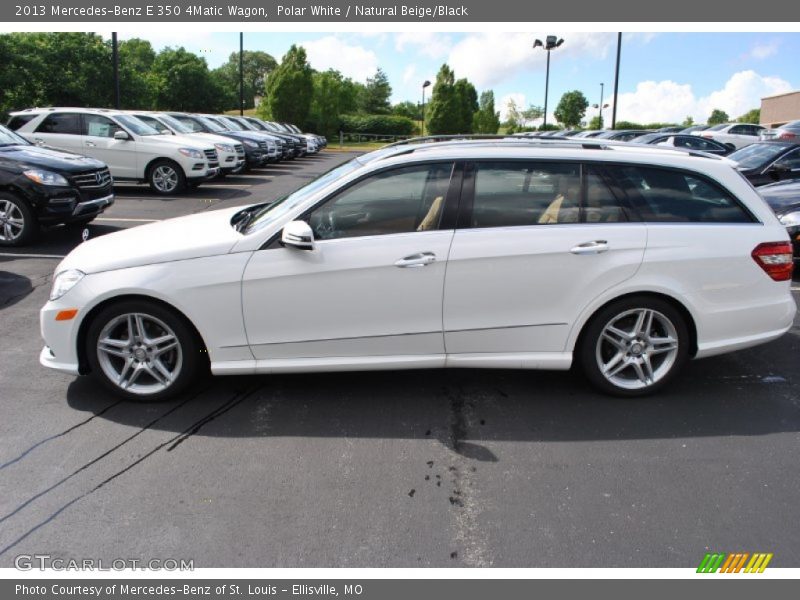 Polar White / Natural Beige/Black 2013 Mercedes-Benz E 350 4Matic Wagon
