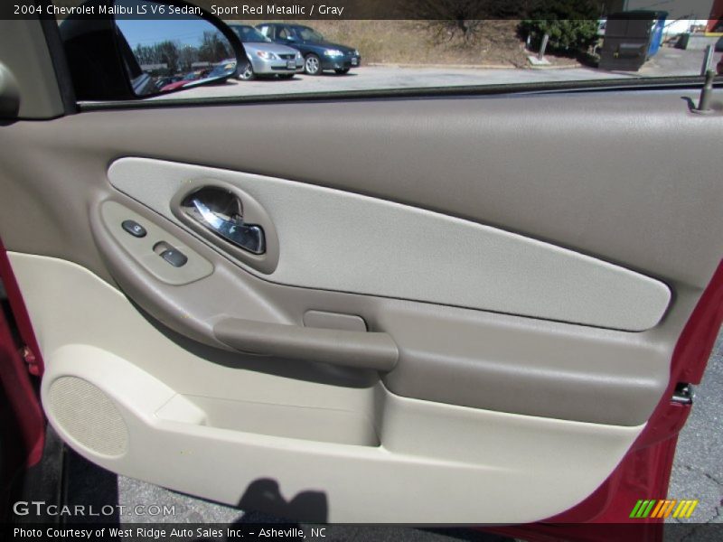 Sport Red Metallic / Gray 2004 Chevrolet Malibu LS V6 Sedan