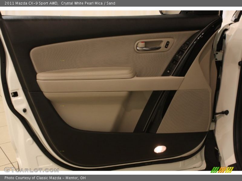 Door Panel of 2011 CX-9 Sport AWD